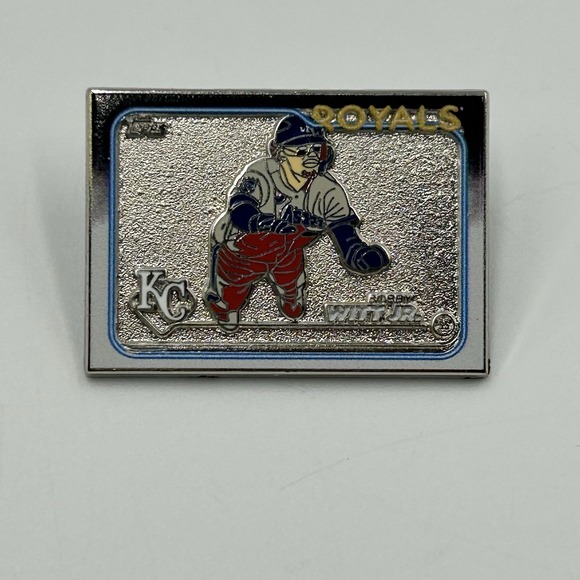 Other - 2024 Topps Series 2‎ Bobby Witt Jr. Super Box Exclusive Pin Kansas City Royals
